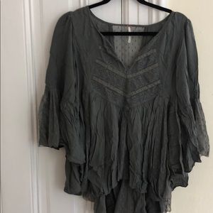 Free People lace blouse